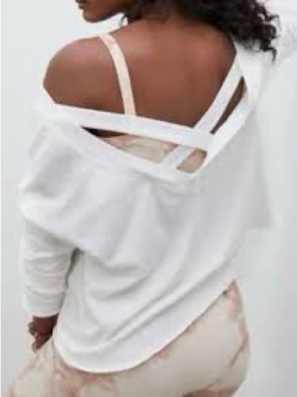 Anthropologie Daily Practice Dreamer Cross-back Sweatshirt